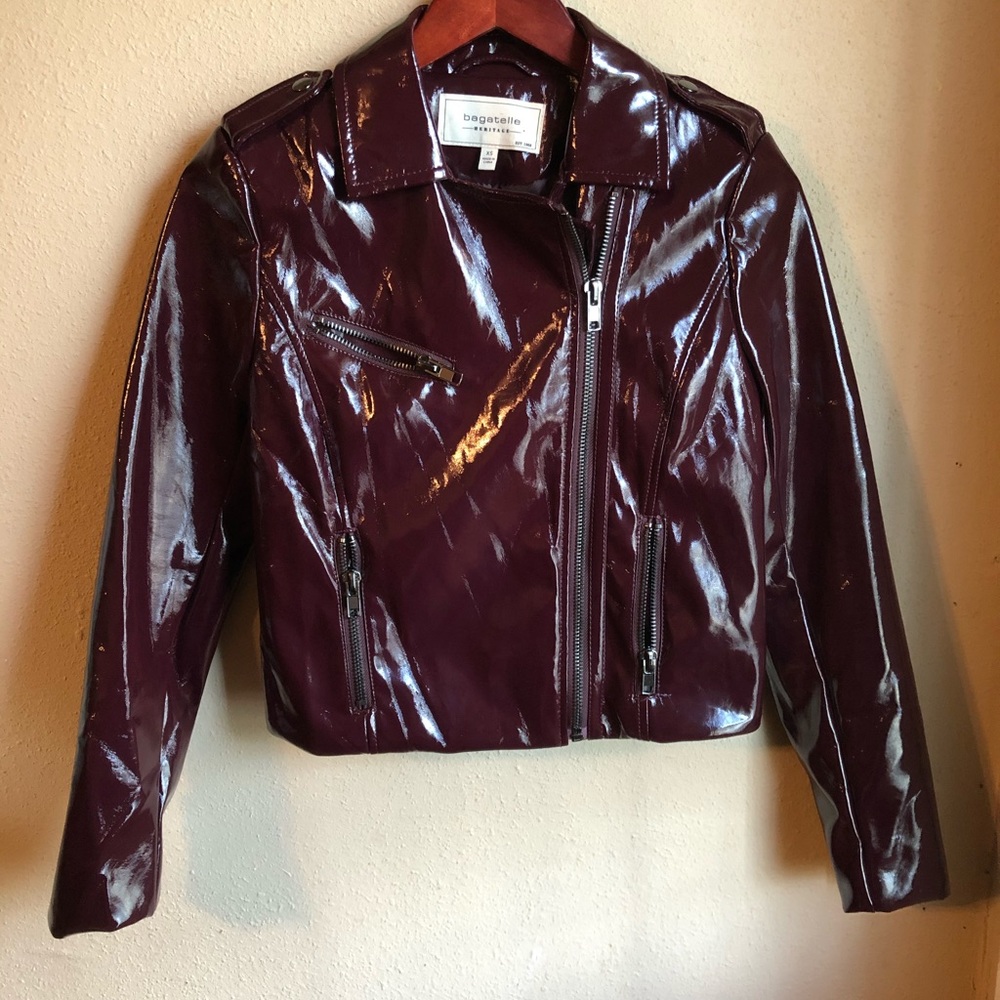 Bagatelle Heritage faux leather Moto jacket XS